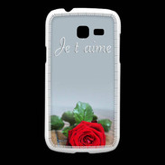 Coque Samsung Galaxy Fresh Belle rose PR