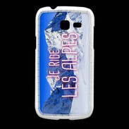 Coque Samsung Galaxy Fresh Je ride Les Alpes ZG