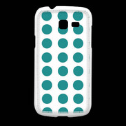 Coque Samsung Galaxy Fresh pois bleu clair