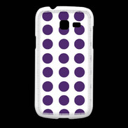 Coque Samsung Galaxy Fresh pois violet