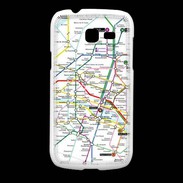 Coque Samsung Galaxy Fresh Plan de métro de Paris