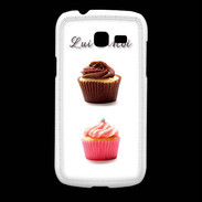Coque Samsung Galaxy Fresh Cupcake lui et moi PR
