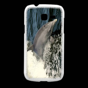 Coque Samsung Galaxy Fresh Coque Dauphin et vague