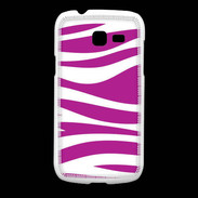 Coque Samsung Galaxy Fresh zèbre rose & blanc