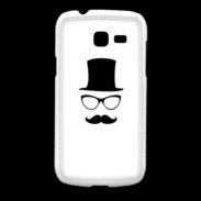 Coque Samsung Galaxy Fresh chapeau moustache