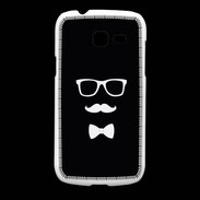 Coque Samsung Galaxy Fresh moustache & noeud 1