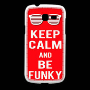 Coque Samsung Galaxy Fresh Keep Calm Funky Rouge
