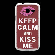 Coque Samsung Galaxy Fresh Keep calm Girl Brique