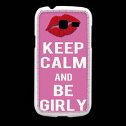 Coque Samsung Galaxy Fresh Keep Calm Girly Rose