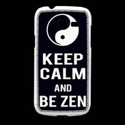 Coque Samsung Galaxy Fresh Keep Calm Be Zen Noir