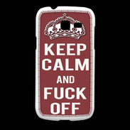 Coque Samsung Galaxy Fresh Keep Calm Fuck Off Brique