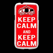 Coque Samsung Galaxy Fresh Keep Calm Rouge