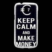 Coque Samsung Galaxy Fresh Keep Calm Make money Noir