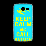 Coque Samsung Galaxy Fresh Keep Calm Batman Cyan