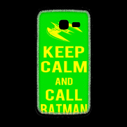 Coque Samsung Galaxy Fresh Keep Calm Call Batman Vert