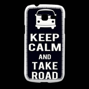 Coque Samsung Galaxy Fresh Keep Calm Take Road Noir