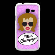 Coque Samsung Galaxy Fresh Miss Champagne Rousse