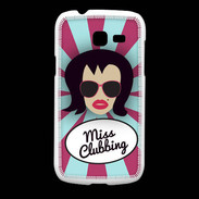 Coque Samsung Galaxy Fresh Miss Clubbing Brune