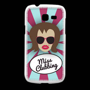 Coque Samsung Galaxy Fresh Miss Clubbing Chatain