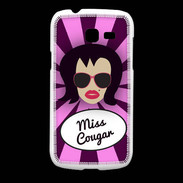 Coque Samsung Galaxy Fresh Miss Cougar Brune