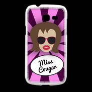 Coque Samsung Galaxy Fresh Miss Cougar Chatain