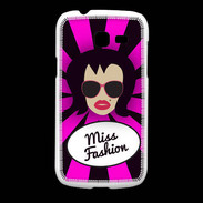 Coque Samsung Galaxy Fresh Miss Fashion Brune