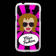 Coque Samsung Galaxy Fresh Miss Fashion Rousse