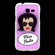 Coque Samsung Galaxy Fresh Miss Fiesta Brune