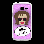 Coque Samsung Galaxy Fresh Miss Fiesta Chatain
