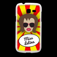 Coque Samsung Galaxy Fresh Miss Latina Chatain