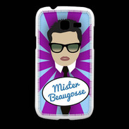 Coque Samsung Galaxy Fresh Mister Beau gosse Brun