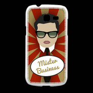 Coque Samsung Galaxy Fresh Mister Business Brun