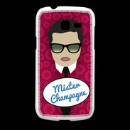 Coque Samsung Galaxy Fresh Mister Champagne Brun