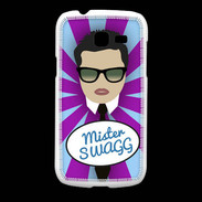Coque Samsung Galaxy Fresh Mister Swag Brun