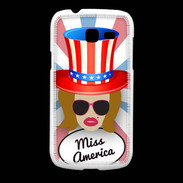 Coque Samsung Galaxy Fresh Miss USA Rousse