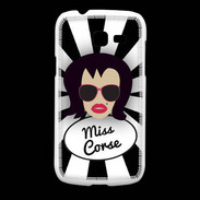 Coque Samsung Galaxy Fresh Miss Corse Brune