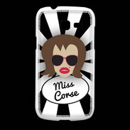 Coque Samsung Galaxy Fresh Miss Corse Chatain