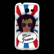 Coque Samsung Galaxy Fresh Miss France Black