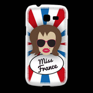 Coque Samsung Galaxy Fresh Miss France Chatain