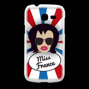 Coque Samsung Galaxy Fresh Miss France Brune