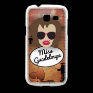 Coque Samsung Galaxy Fresh Miss Guadeloupe Chatain