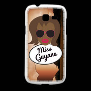 Coque Samsung Galaxy Fresh Miss Guyane Black