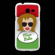 Coque Samsung Galaxy Fresh Miss Italie Rousse