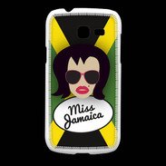 Coque Samsung Galaxy Fresh Miss Jamaica Brune