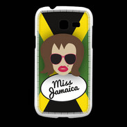 Coque Samsung Galaxy Fresh Miss Jamaica Chatain