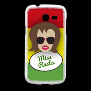 Coque Samsung Galaxy Fresh Miss Rasta Chatain