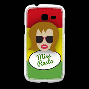 Coque Samsung Galaxy Fresh Miss Rasta Rousse