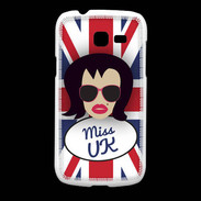 Coque Samsung Galaxy Fresh Miss UK Brune