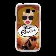 Coque Samsung Galaxy Fresh Miss Réunion Rousse