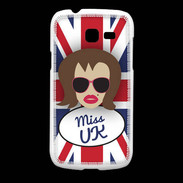 Coque Samsung Galaxy Fresh Miss UK Chatain